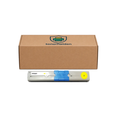 Toner Oki kompatibel für 46508709 - Toner - tonerhelden - Yellow -