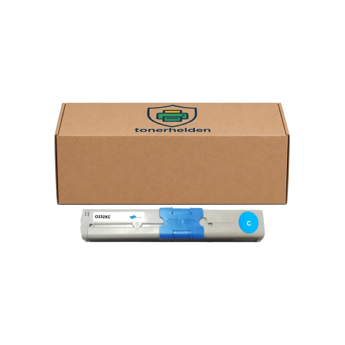Toner Oki kompatibel für 46508711 - Toner - tonerhelden - Cyan -