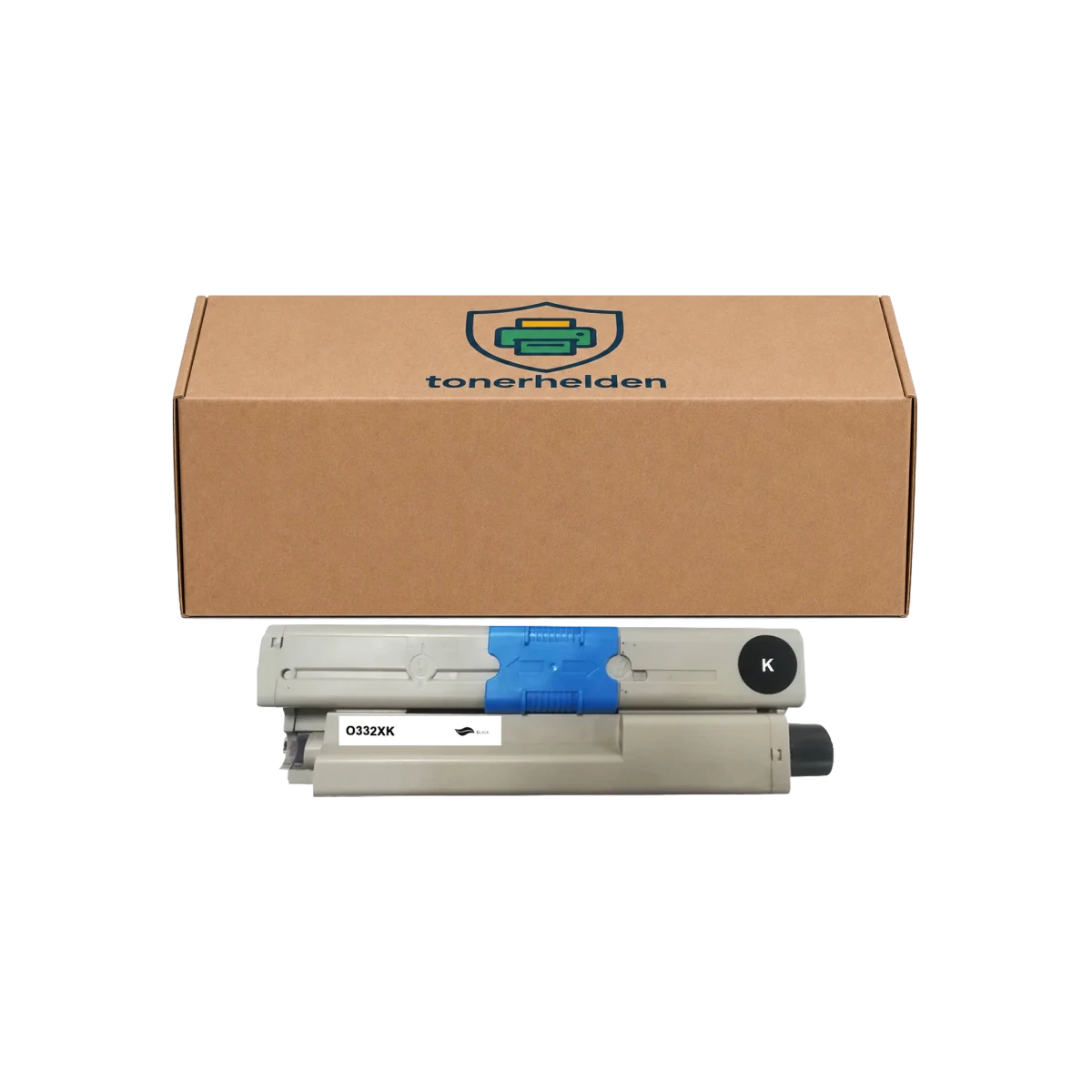 Toner Oki kompatibel für 46508712 - Toner - tonerhelden - Black -