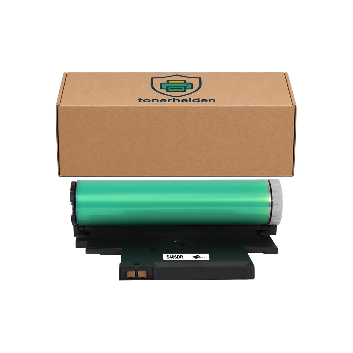 Toner Samsung kompatibel für CLT-R406 - Toner - tonerhelden - Black -